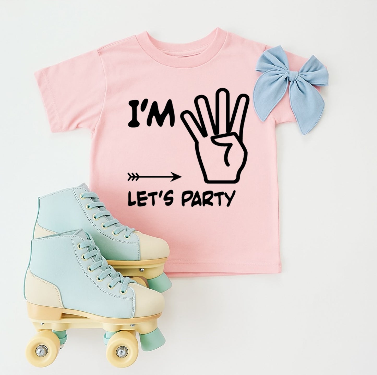 I'm Four Lets Party, 4th Birthday Shirt, Fourth Birthday Shirt, 4th Birthday Shirt, Fourth Birthday, Fourth Birthday, Unisex