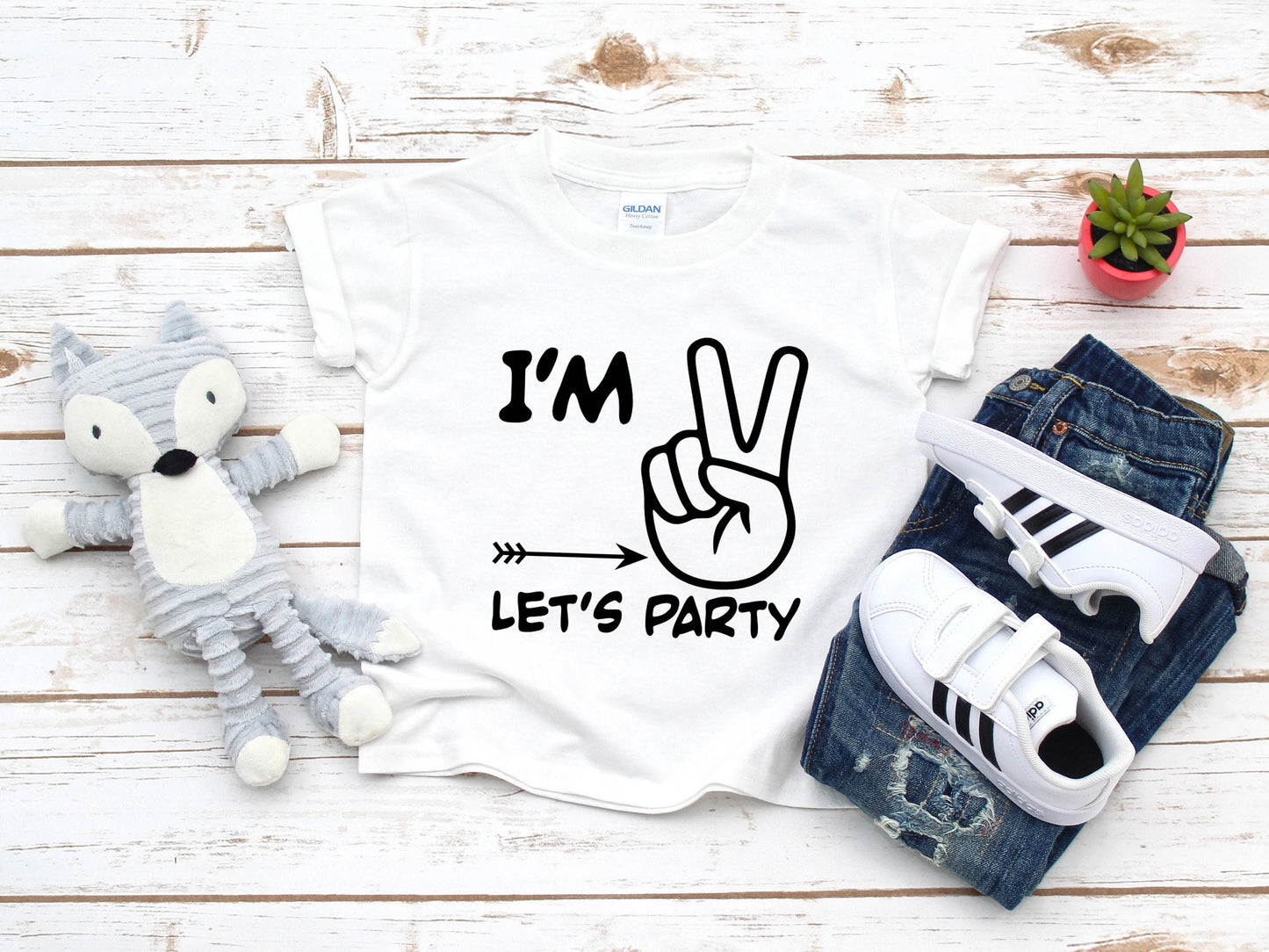 I'm Two Lets Party, 2nd Birthday Shirt, Second Birthday Shirt, 2nd Birthday Shirt, Second Birthday, Second Birthday, Unisex