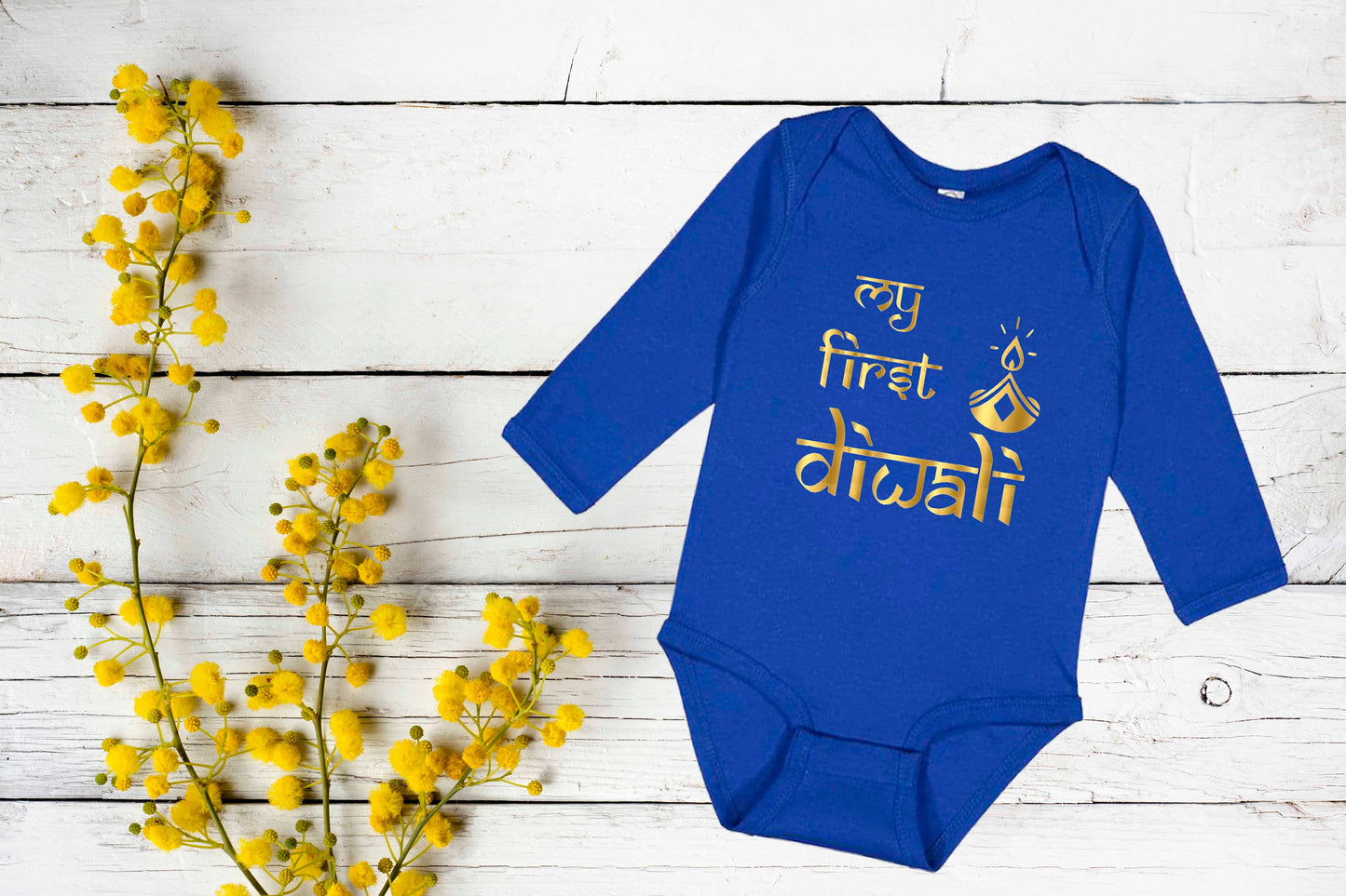My First Diwali, Personalized Diwali Bodysuit, My 1st Diwali, Kurta Bodysuit, Indian Diwali Wear, Baby Bodysuit, Unisex Bodysuit