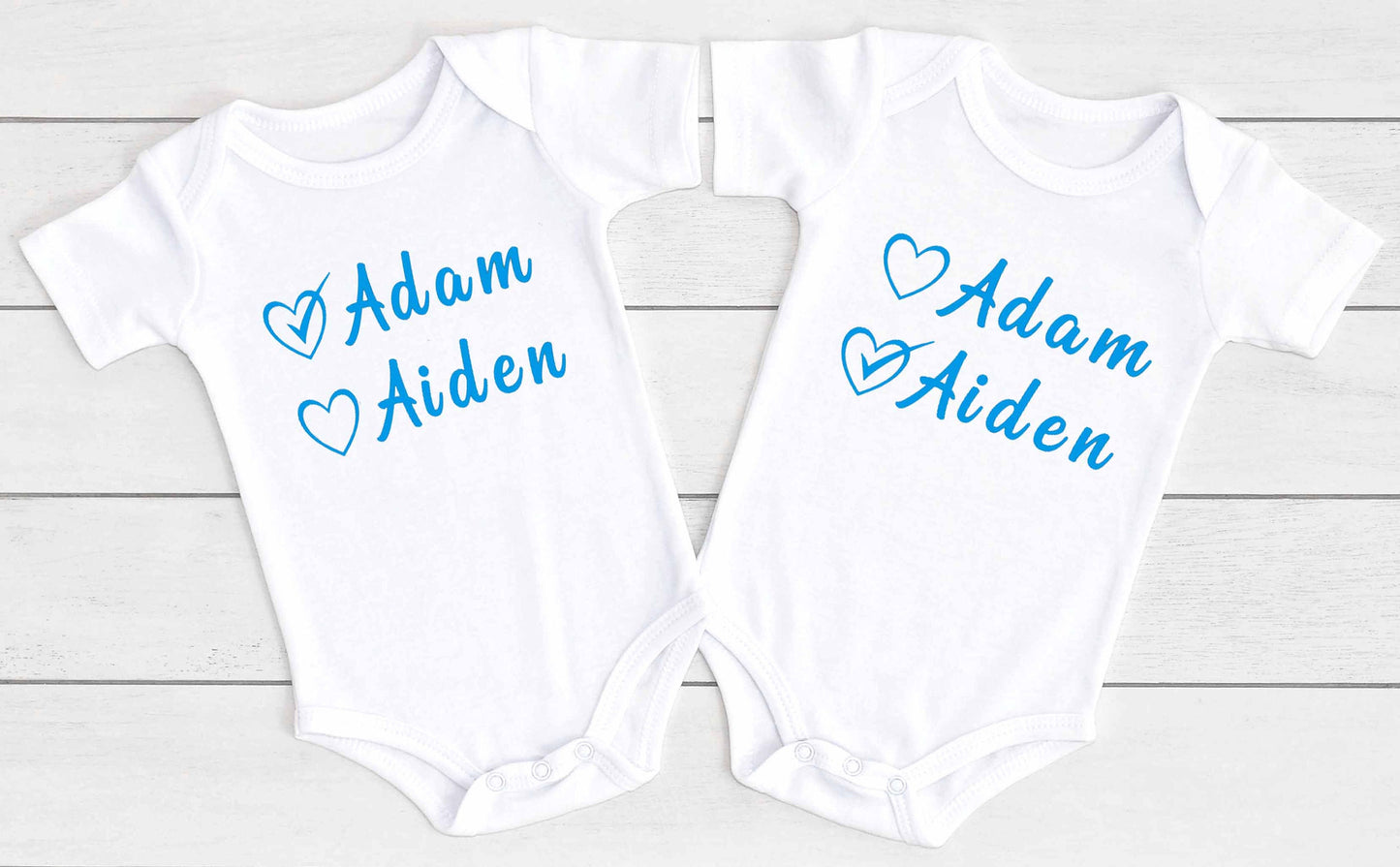 Twins Names Bodysuits, Matching Jumpers, Jumpers Twins Baby, Babies, Expecting Mother To Be Gift, Cute Baby Shower Gift, Baby Bodysuit