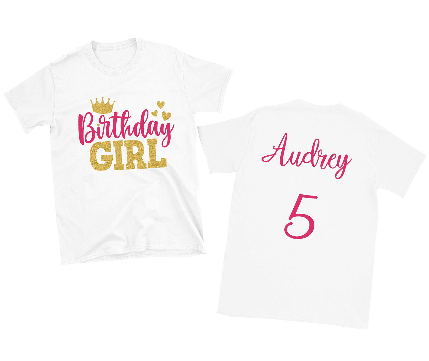 Glitter Princess Crown Birthday, Personalized, Ages 1-6, Birthday Girl T-shirt, Glitter Birthday, Princess Birthday Shirt, Princess Birthday