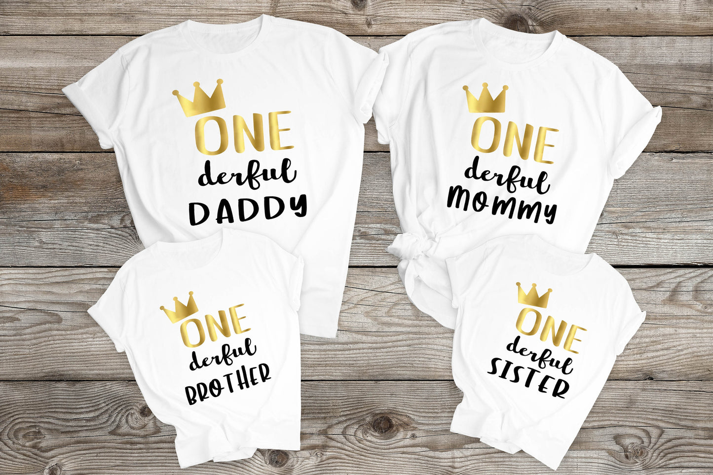 Mr Onederful Family Set, Personalized, 1st Birthday Shirt, Mr Onederful Birthday Bodysuit, First Birthday Boy, 1st Birthday Boy.
