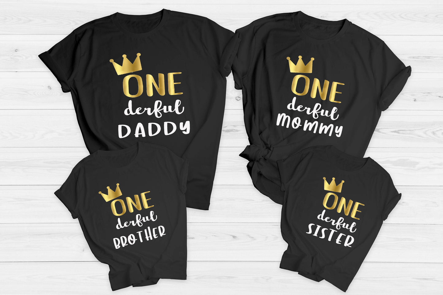 Mr Onederful Family Set, Personalized, 1st Birthday Shirt, Mr Onederful Birthday Bodysuit, First Birthday Boy, 1st Birthday Boy.