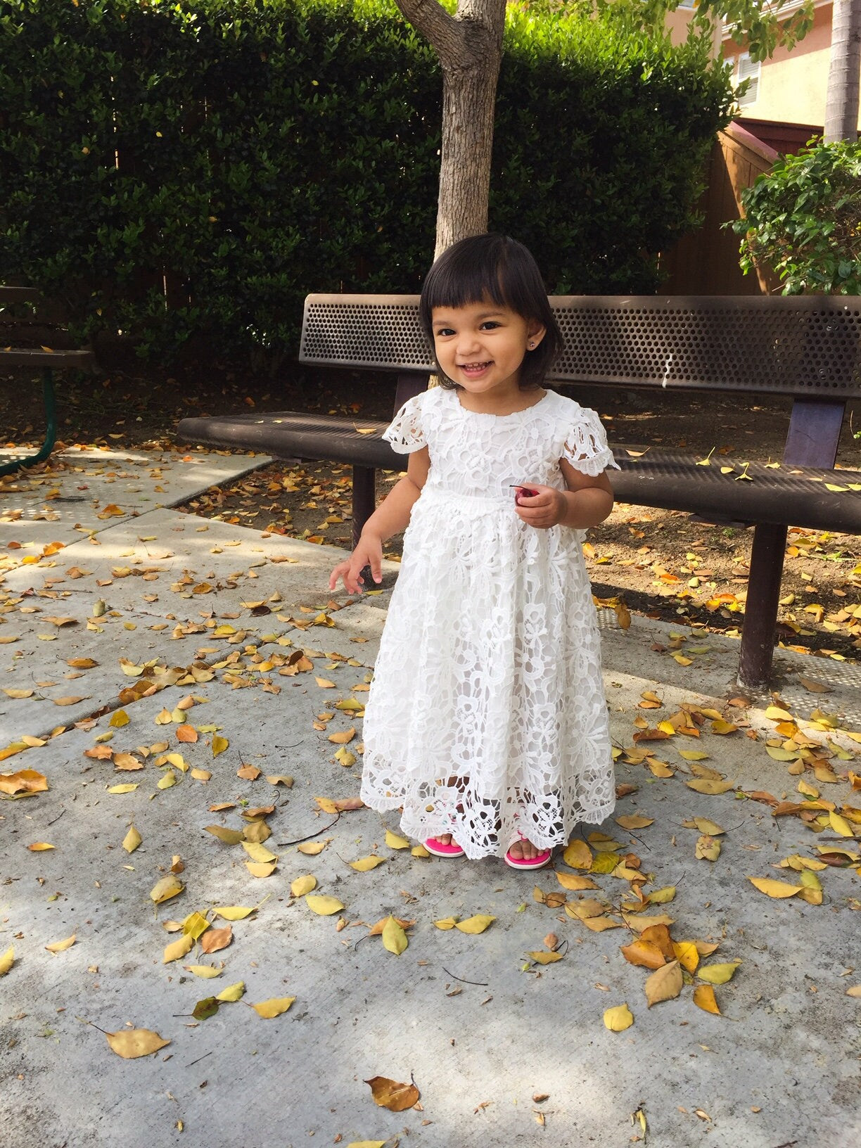 White Lace Baby Girl Dress, Baby Girl Cotton Dress, White Gown For Baby, Girls Baptism Dress, Newborn White Gown, Baby Girl Gift Ideas