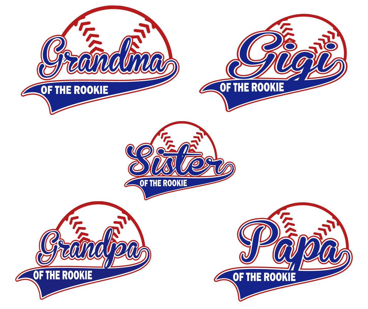 Rookie Of The Year Family Set, Personalized, 1st Birthday Shirt, Boys Baseball Birthday Shirt, First Birthday Boy, 1st Birthday Boy.