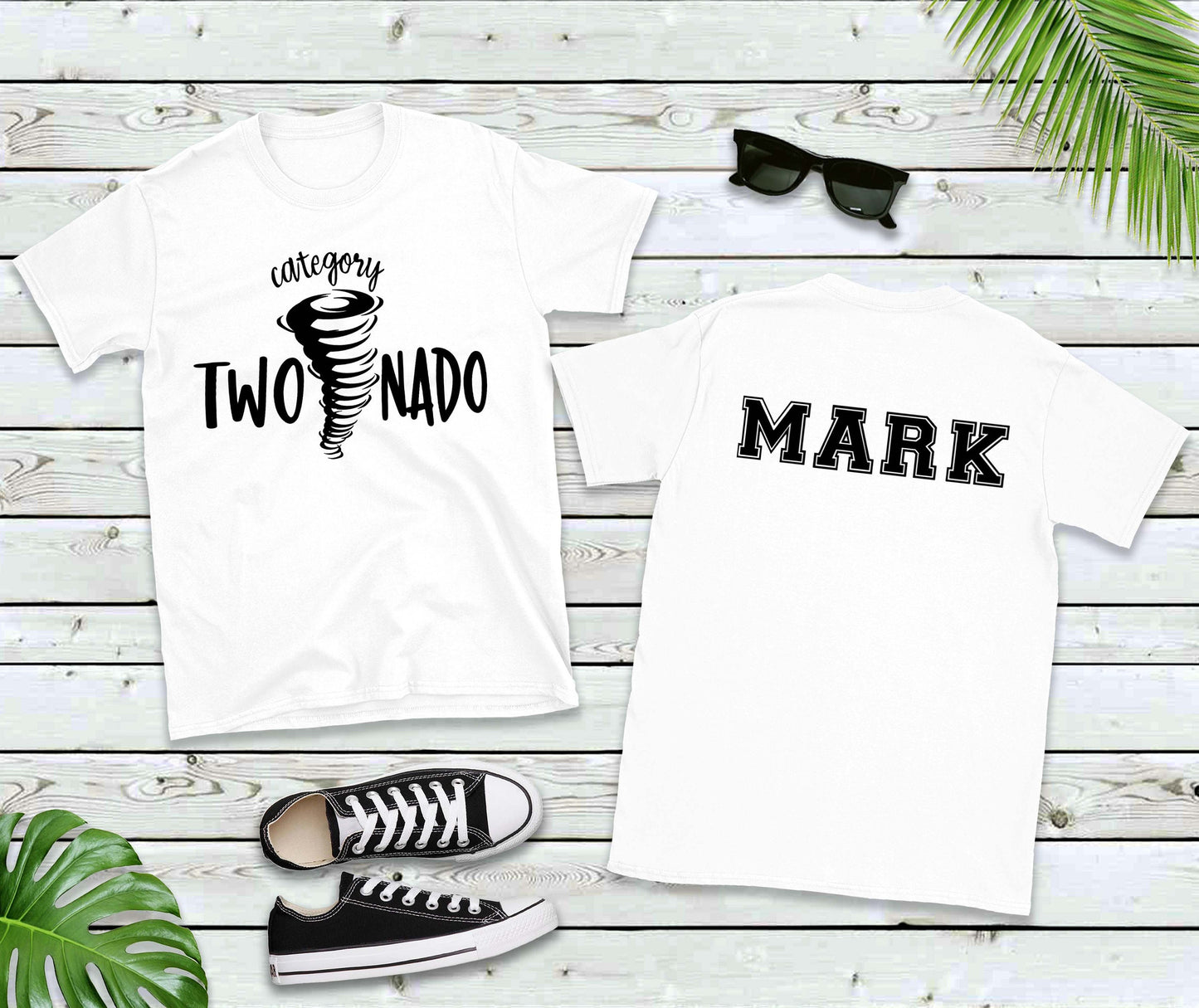 Twonado, Storm Chaser, Tornado Survivor, Personalized, Kids and Adult Family Set, 2nd Birthday Family Set, Twonado Family, Second Birthday