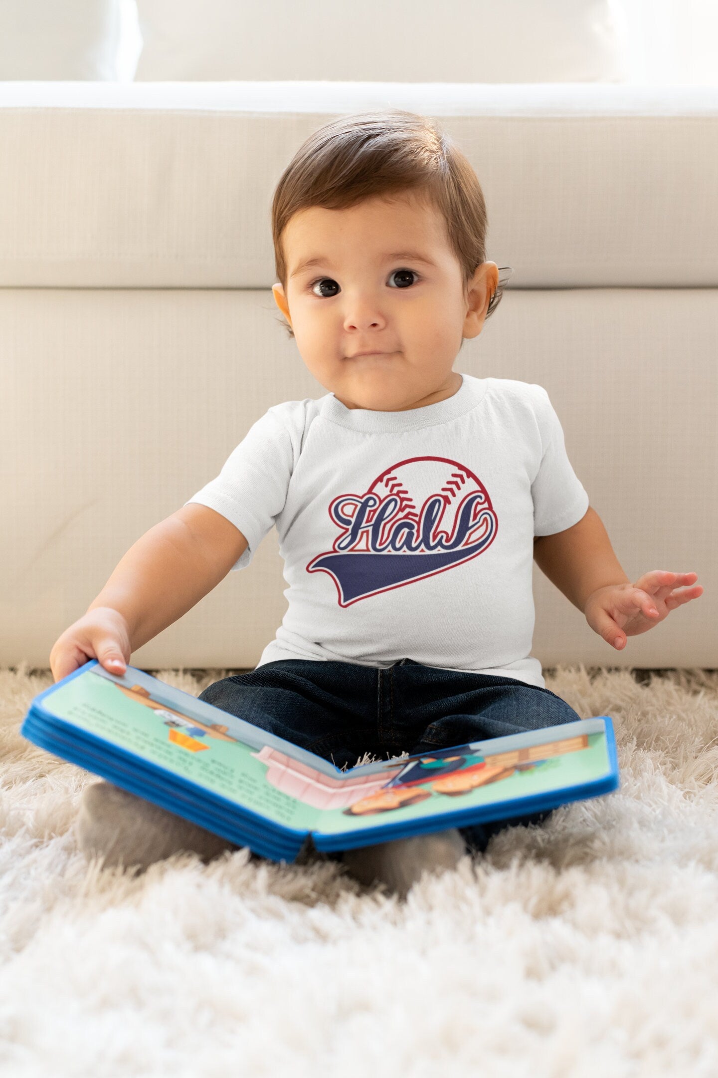 Half Birthday, Custom Baseball Half to First Birthday Shirt,  Its My Half Birthday, 6 Months Birthday, Cake Smash Outfit, Baseball Shirt