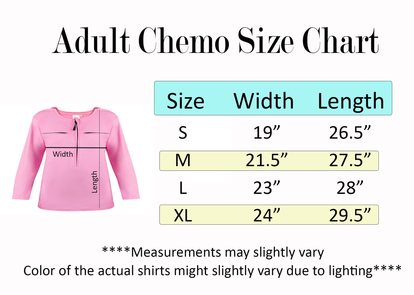 Adult Port / lV Access Shirt, Personalized Unisex Chemo Shirt, 5 Zipper Port Access, Chemo Shirt, Infusion Shirt, Breast Cancer, Custom