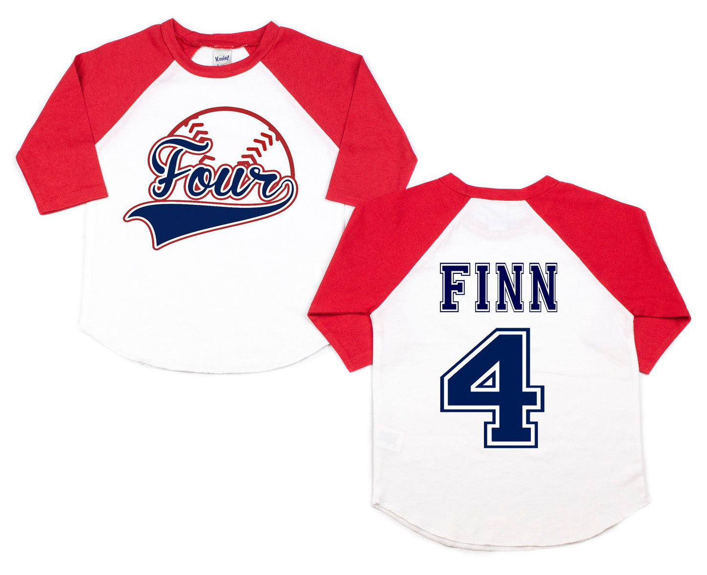 4th Birthday Shirt, Personalized Baseball Tees, Four Baseball Shirt, Baseball Custom Birthday Shirt, Custom Baseball Shirts, Baseball Boy