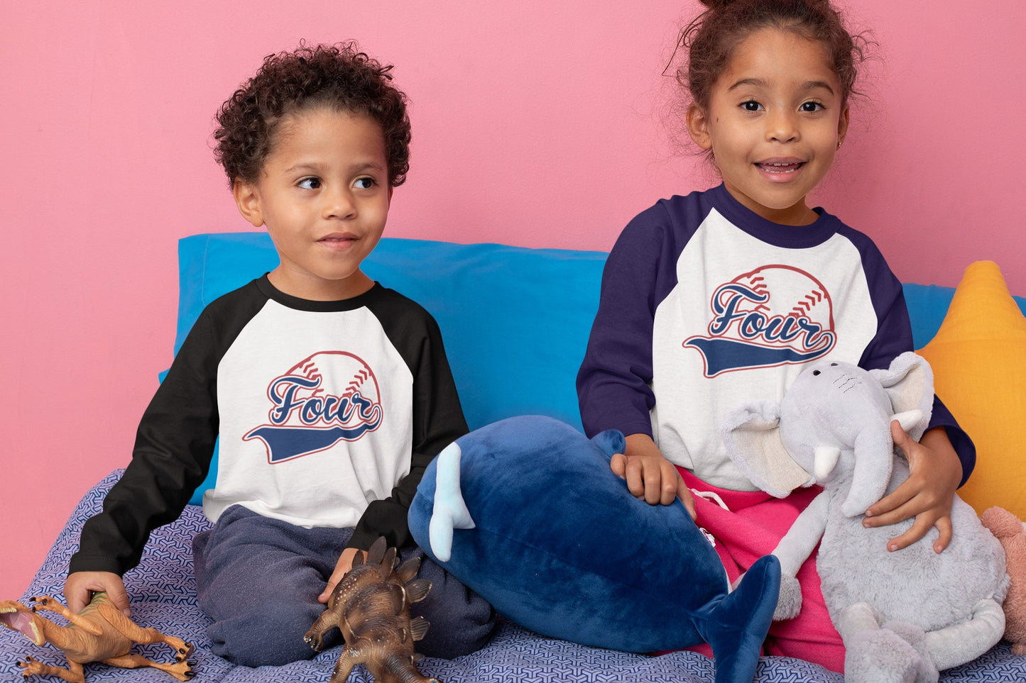 4th Birthday Shirt, Personalized Baseball Tees, Four Baseball Shirt, Baseball Custom Birthday Shirt, Custom Baseball Shirts, Baseball Boy