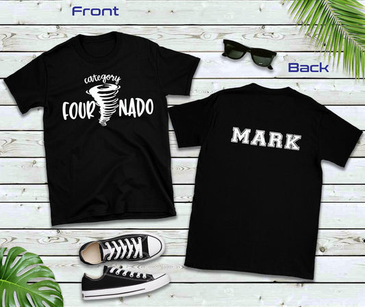 Fournado, Fournado Tshirt, 4th Birthday Shirt, Boys, Girls, Fourth Birthday Shirt, 4th Birthday Shirt, Fourth Birthday