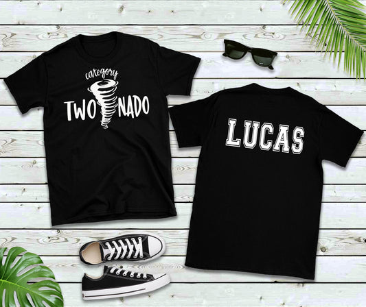 Twonado, Twonado Tshirt, 2nd Birthday Shirt, Boys, Girls, Second Birthday Shirt, 2nd Birthday Shirt, Second Birthday